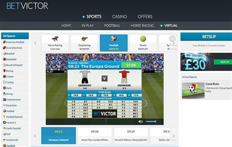 how does virtual football betting work